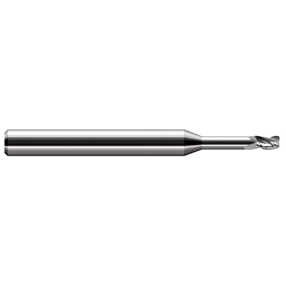 Harvey Tool - Corner Radius & Corner Chamfer End Mills; Mill Diameter (Inch): 1/4 ; Mill Diameter (Decimal Inch): 0.2500 ; End Type: Corner Radius ; Corner Radius (Decimal Inch): 0.0100 ; Number of Flutes: 3 ; Material: Solid Carbide - Exact Industrial Supply