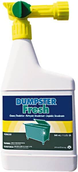 Suma - 32 oz Bottle Trash Can Deodorizer - Liquid, Floral Scent - Americas Industrial Supply