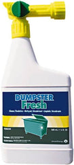 Suma - 32 oz Bottle Trash Can Deodorizer - Liquid, Floral Scent - Americas Industrial Supply