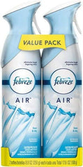 Febreze - 8.8 oz Aerosol Can Air Freshener - Liquid, Linen & Sky Scent - Americas Industrial Supply