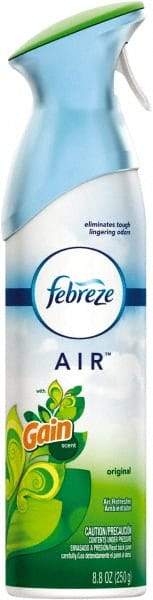 Febreze - 8.8 oz Aerosol Can Air Freshener - Liquid, Gain Original Scent - Americas Industrial Supply