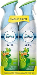 Febreze - 8.8 oz Aerosol Can Air Freshener - Liquid, Gain Original Scent - Americas Industrial Supply