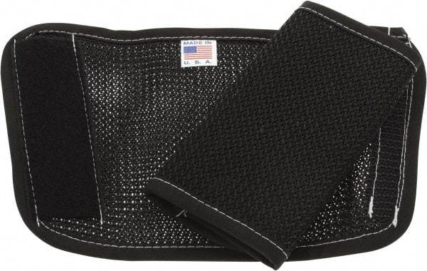 PIP - Size M, Black Nylon Sleeve - 7" Long Sleeve, Hook & Loop - Americas Industrial Supply