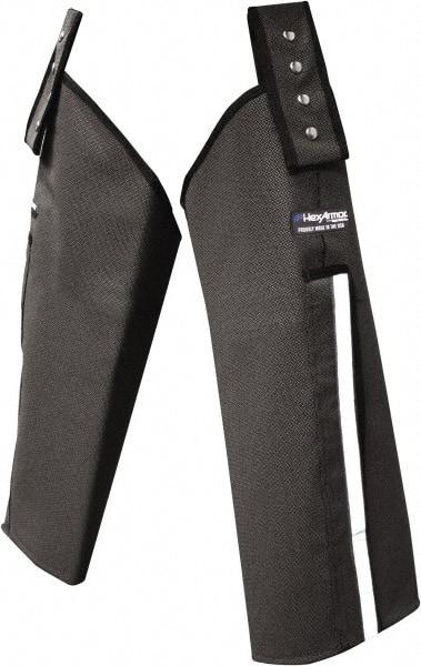 HexArmor - Size L/XL SuperFabric Cut Resistant Chaps - No Pockets, Gray, Nonhazardous Protection - Americas Industrial Supply