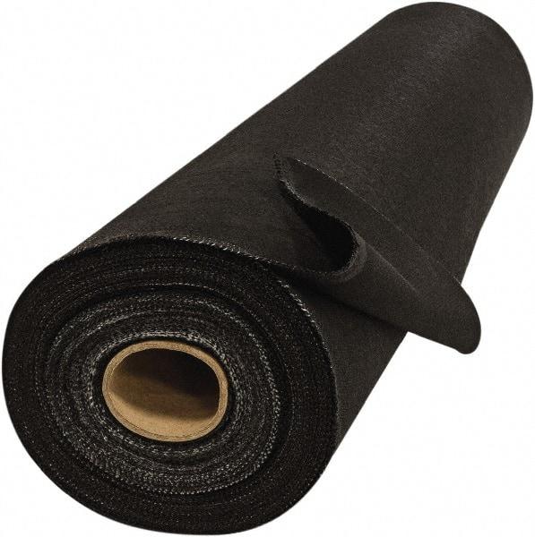 Steiner - 6' Wide x 0.05" Thick Acrylic Coated Fiberglass Welding Blanket - Black, Grommet - Americas Industrial Supply