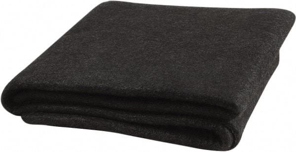 Steiner - 8' High x 8' Wide x 0.15 to 0.2" Thick Carbonized Fiber Welding Blanket - Black - Americas Industrial Supply