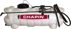 Chapin - 15 Gal Chemical Safe Garden Hand Sprayer - Use with Cleaners/Degreasers, Polyethylene Tank, Wide Mouth, Reinforced Hose - Americas Industrial Supply