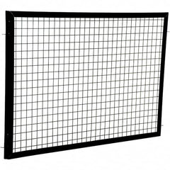 Vestil - 5' Long x 3' High, Black Hinged Door - Americas Industrial Supply