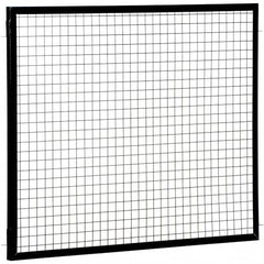 Vestil - 5' Long x 4' High, Black Hinged Door - Americas Industrial Supply