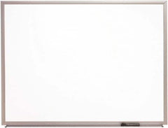 Ability One - 36" High x 48" Wide Dry Erase - Aluminum Frame - Americas Industrial Supply