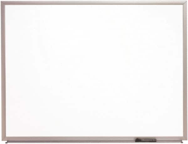 Ability One - 48" High x 72" Wide Dry Erase - Aluminum Frame - Americas Industrial Supply