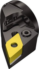 Sandvik Coromant - Left Hand Cut, Size 40, DNMG 442 Insert Compatiblity, Modular Turning & Profiling Cutting Unit Head - 27mm Ctr to Cutting Edge, 40mm Head Length, Through Coolant, Series T-Max P - Americas Industrial Supply