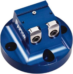 Raptor Workholding - 3" High x 5" Wide Dovetail Vise - 1-1/2" Jaw Opening Capacity, 1/8" High x 2.35" Wide Jaw, For 4 & 5 Axis Workholding Systems - Americas Industrial Supply