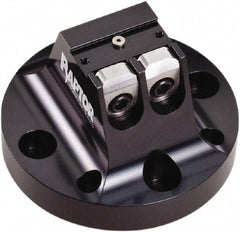 Raptor Workholding - 3/4" Jaw Width, 3" High x 4.97" Wide Dovetail Vise - For Use with 4 & 5 Axis Workholding Systems - Americas Industrial Supply