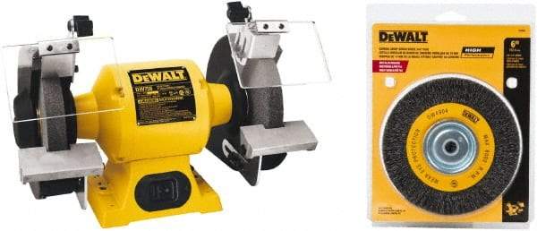 DeWALT - 8" Wheel Diam x 1" Wheel Width, Grinder - 5/8" Arbor Hole Diam - Americas Industrial Supply