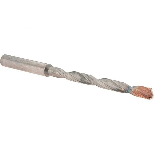 Walter-Titex - 6.2mm 140° Solid Carbide Jobber Drill - Double Coating Finish, Right Hand Cut, Spiral Flute, Straight Shank, 106mm OAL, X-treme D Point - Americas Industrial Supply