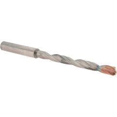 Walter-Titex - 6.2mm 140° Solid Carbide Jobber Drill - Double Coating Finish, Right Hand Cut, Spiral Flute, Straight Shank, 106mm OAL, X-treme D Point - Americas Industrial Supply