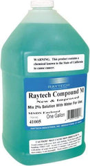 Raytech - 1 Gal Compound M Tumbling Media Additive Liquid - For Burnishing, Wet Operation - Americas Industrial Supply