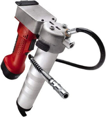 Legacy - 6,000 Max psi, Flexible Battery-Operated Grease Gun - 14 oz Capacity, 1/8 Thread Outlet, Bulk, Filler Pump & Cartridge Fill - Americas Industrial Supply