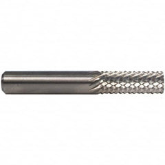 M.A. Ford - 3mm Diam, Plain End, Solid Carbide Diamond Pattern Router Bit - 1-1/2" OAL - Americas Industrial Supply