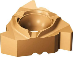 Sandvik Coromant - 266 Internal Left Hand 11 Whitworth Laydown Threading Insert - Grade 1125, TiCrAlN+TiAlN Coated Carbide, 9.53mm Inscribed Circle - Americas Industrial Supply