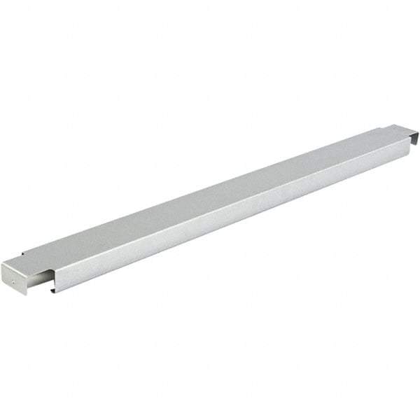 Steel King - 2-3/4" Wide, 1 High, Open Shelving Accessory/Component - Steel, Galvanized Finish, 48" Long, Use with Pallet Racks - Americas Industrial Supply