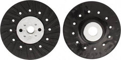 Tru-Maxx - 4-1/2" Diam Locking Nut Disc Backing Pad - Hard Density, 13,000 RPM - Americas Industrial Supply