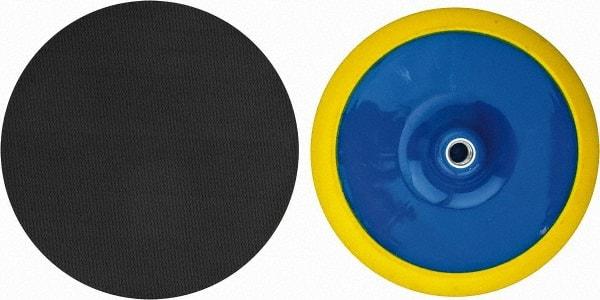 Tru-Maxx - 8" Diam Hook & Loop Disc Backing Pad - Medium Density, 6,800 RPM - Americas Industrial Supply