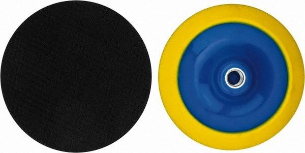 Tru-Maxx - 6" Diam Hook & Loop Disc Backing Pad - Medium Density, 7,500 RPM - Americas Industrial Supply