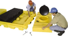 UltraTech - 355 Gallon Sump, IBC Pallet - 62 Inch Long x 62 Inch Wide x 39 Inch High, 3 Totes - Americas Industrial Supply