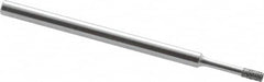 Strauss - 0.157" Head Thickness CBN Grinding Pin - 1/8" Shank Diam x 2" Shank Length, Fine Grade, 120 Grit - Americas Industrial Supply