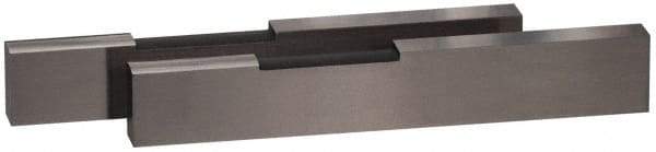 SPI - 4.92 Inch Overall Length, 0.768 Inch Jaw Thickness, 0.75 Inch Radius, Gage Block Cylindrical Jaws - Radius 0.00003 Inch, Pair 0.00004 Inch Accuracy, Sold As Pair, For Use with Rectangular Gage Blocks, 2 Pieces - Americas Industrial Supply