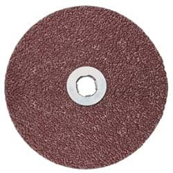 3M - 5" Diam 36+ Grit Fiber Disc - Very Coarse Grade, Ceramic, 12,000 Max RPM, Series 982C - Americas Industrial Supply