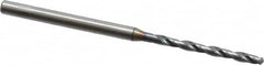 OSG - #46 130° Powdered Metal Jobber Drill - V Finish, Right Hand Cut, Spiral Flute, Straight Shank, 56mm OAL, Standard Point - Americas Industrial Supply