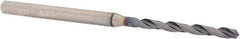 OSG - #45 130° Powdered Metal Jobber Drill - V Finish, Right Hand Cut, Spiral Flute, Straight Shank, 56mm OAL, Standard Point - Americas Industrial Supply