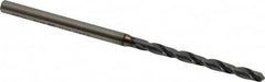 OSG - #40 130° Powdered Metal Jobber Drill - V Finish, Right Hand Cut, Spiral Flute, Straight Shank, 62mm OAL, Standard Point - Americas Industrial Supply