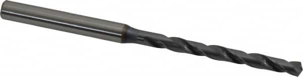 OSG - #17 130° Powdered Metal Jobber Drill - V Finish, Right Hand Cut, Spiral Flute, Straight Shank, 91mm OAL, Standard Point - Americas Industrial Supply