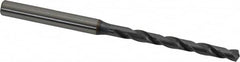 OSG - #17 130° Powdered Metal Jobber Drill - V Finish, Right Hand Cut, Spiral Flute, Straight Shank, 91mm OAL, Standard Point - Americas Industrial Supply