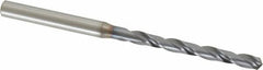 OSG - 3/16" 130° Powdered Metal Jobber Drill - V Finish, Right Hand Cut, Spiral Flute, Straight Shank, 96mm OAL, Standard Point - Americas Industrial Supply