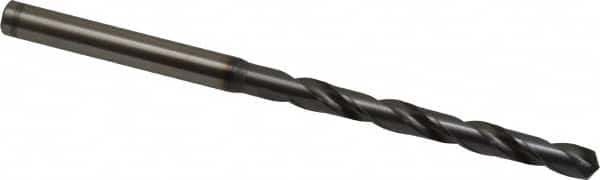 OSG - #4 130° Powdered Metal Jobber Drill - V Finish, Right Hand Cut, Spiral Flute, Straight Shank, 101mm OAL, Standard Point - Americas Industrial Supply