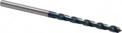 OSG - 5/32" 130° Vanadium High Speed Steel Jobber Drill - WD1 Finish, Right Hand Cut, Spiral Flute, Straight Shank, 75mm OAL, Faceted Point - Americas Industrial Supply