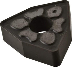 Seco - WNMG433 MF4 Grade TM2000 Carbide Turning Insert - TiCN/Al2O3 Finish, 80° Trigon, 1/2" Inscr Circle, 3/16" Thick, 3/64" Corner Radius - Americas Industrial Supply