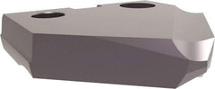 Allied Machine and Engineering - 35mm Diam x 3/16" Thick, Seat Code 2, 90° Included Angle Spade Drill Insert - TiAlN Coated, Cobalt, Grade Super Cobalt, Series T-A - Americas Industrial Supply