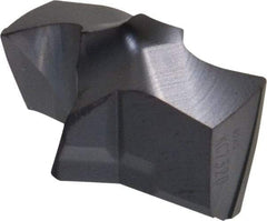 Kennametal - Series KSEM, 19.05mm Diam Grade KC7320 140° Replaceable Drill Tip - Carbide, AlTiN Finish, 2 Seat Size - Americas Industrial Supply