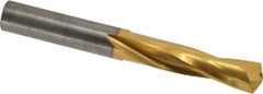 Atrax - 25/64" 135° Spiral Flute Solid Carbide Screw Machine Drill Bit - Americas Industrial Supply