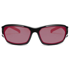 Odin HCP Red Lens Black Safety Glasses - Americas Industrial Supply