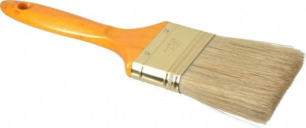 Premier Paint Roller - 2-1/2" Flat Hog Varnish Brush - 2-3/4" Bristle Length, 7" Wood Handle - Americas Industrial Supply