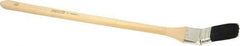 Premier Paint Roller - 1-1/2" Hog Radiator Brush - 1-3/4" Bristle Length, 17-3/4" Wood Handle - Americas Industrial Supply