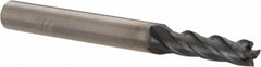 OSG - 5/32", 9/16" LOC, 3/16" Shank Diam, 2" OAL, 4 Flute, Solid Carbide Square End Mill - Single End, WXL Finish, Spiral Flute, 30° Helix, Centercutting, Right Hand Cut, Right Hand Flute, Series 3604 - Americas Industrial Supply