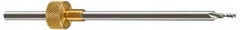 Onsrud - 1/16" Cutting Diam x 5/16" Length of Cut, 1 Flute, Upcut Spiral Router Bit - Uncoated, Right Hand Cut, Solid Carbide, 6-1/2" OAL x 11/64" Shank Diam, Single Edge - Americas Industrial Supply